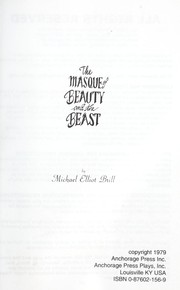 Cover of: The Masque of Beauty and the Beast