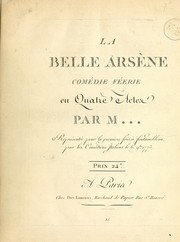 Cover of: La belle Arsène: comédie féerie en quatre actes