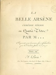 Cover of: La belle Arsène by Pierre-Alexandre Monsigny