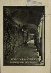 Cover of: Bobbink & Atkins [catalog]