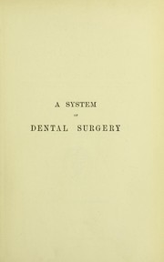 Cover of: A system of dental surgery