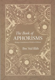 Cover of: The Book of Aphorisms by 