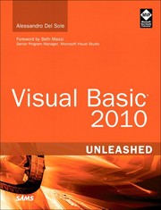 Cover of: Visual Basic 2010 unleashed