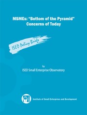 Cover of: Micro Small Medium Enterprises: "Bottom of the Pyramid" Concerns of Today by 