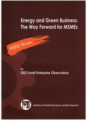 Cover of: Energy and Green Business: The Way Forward for Micro Small Medium Enterprises by 