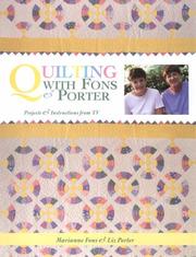 Cover of: Quilting with Fons & Porter by Marianne Fons