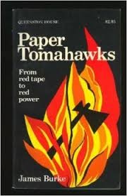 Cover of: Paper Tomahawks by Burke, James