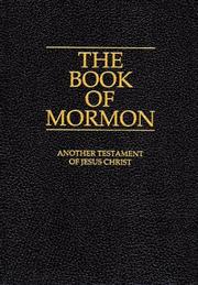 The Book of Mormon by Joseph Smith, Jr.