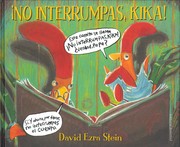 Cover of: ¡No interrumpas Kika! by 