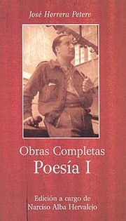 Cover of: Obras completas. Poesía I by 