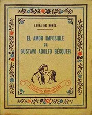 Cover of: El amor imposible de Gustavo Adolfo Bécquer