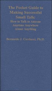 Cover of: The Pocket Guide to Making Successful Small Talk : How to Talk to Anyone Anytime Anywhere About Anything