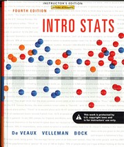 Cover of: Intro stats by 