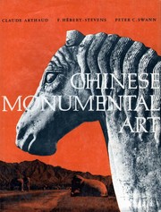 Cover of: Chinese monumental art.