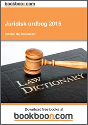 Cover of: Juridisk ordbog 2015 by 