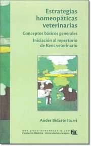 Cover of: Estrategias homeopáticas veterinarias by 