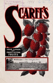 Cover of: Scarff's 1908 catalog of profit-getting fruits