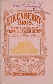 Cover of: Farm and garden seeds: [catalog]