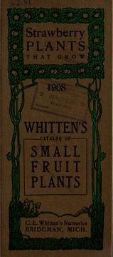 Cover of: Strawberry plants that grow by C.E. Whitten's Nurseries