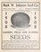 Cover of: Catalogue of garden, field and flower seeds