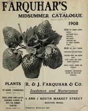 Cover of: Farquhar's midsummer catalogue: 1908