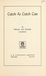 Cover of: Catch as catch can