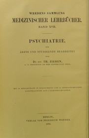 Cover of: Psychiatrie : f©ơr ©rzte und Studirende