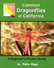 Cover of: Common dragonflies of California: a beginner's pocket guide