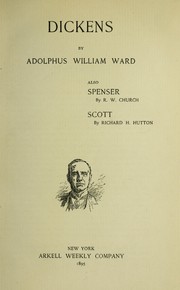 Cover of: Dickens