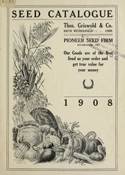 Cover of: Seed catalogue by Thos. Griswold & Co