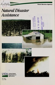 Cover of: Natural disaster assistance | 
