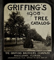 Cover of: Griffing's 1908 tree catalogue