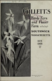 Cover of: Gillett's hardy fern and flower farm