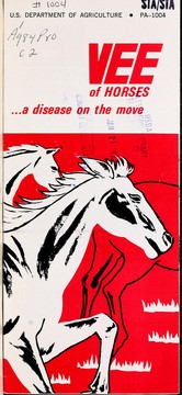 VEE of horses, a disease on the move