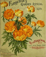 Cover of: Farquhar's garden annual by R. & J. Farquhar Company, R. & J. Farquhar Company