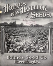 Cover of: Holmes 1908 handbook of seeds