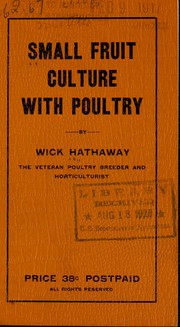 Cover of: Small fruit culture with poultry