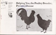 Cover of: Helping you, the poultry breeder, prevent disease | United States. Department of Agriculture