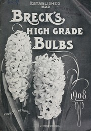 Cover of: Breck's high grade bulbs: flower roots, plants, trees, seeds etc. for autumn planting
