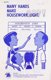 Cover of: Many hands make housework light