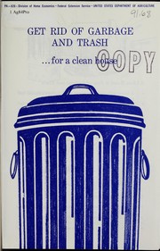 Cover of: Get rid of garbage and trash for a clean house