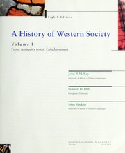 Cover of: A history of Western society by John P. McKay