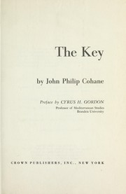 The key by John Philip Cohane