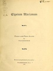 Cover of: Elysium marianum: ferns and fern-allies