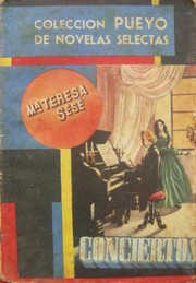 Cover of Conciertos by María Teresa Sesé