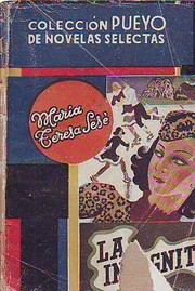 Cover of La incógnita by María Teresa Sesé