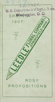 Cover of: Spring 1907: rosy propositions