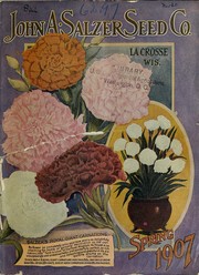 Cover of: John A. Salzer Seed Co., La Crosse, Wis: spring 1907