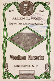 Cover of: Woodlawn Nurseries [catalog]: 1907