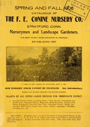 Cover of: Catalogue of the F.E. Conine Nursery Co: Spring and Fall 1908